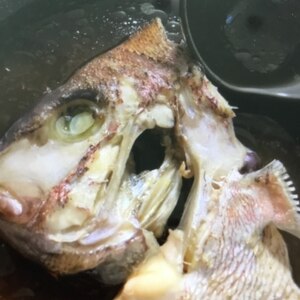 鯛のあら炊き